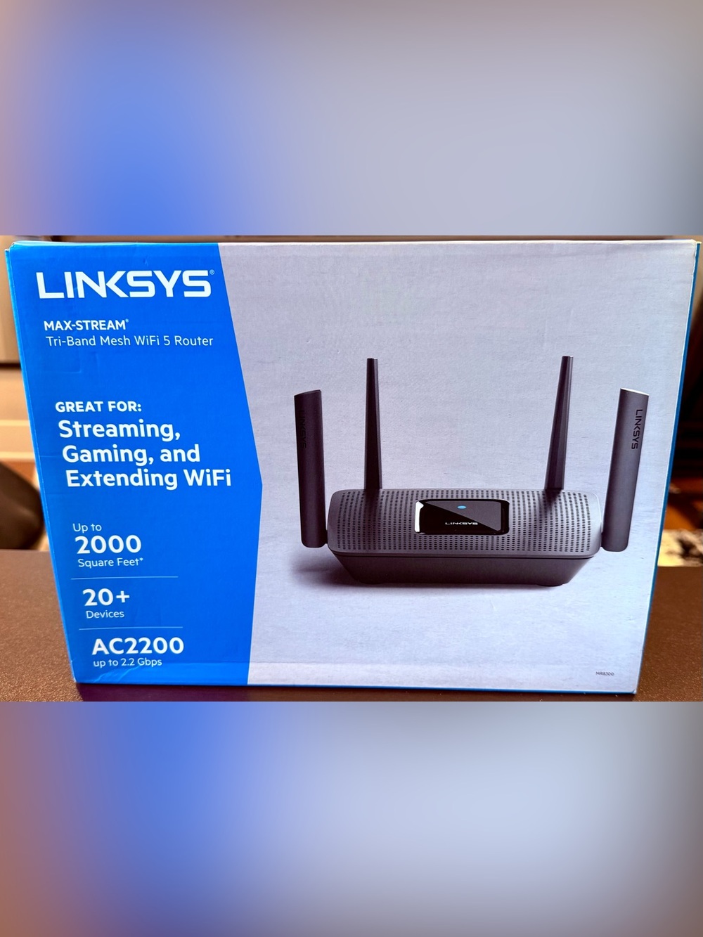 LINKSYS Tri-Band Mesh WiFi 5 Router